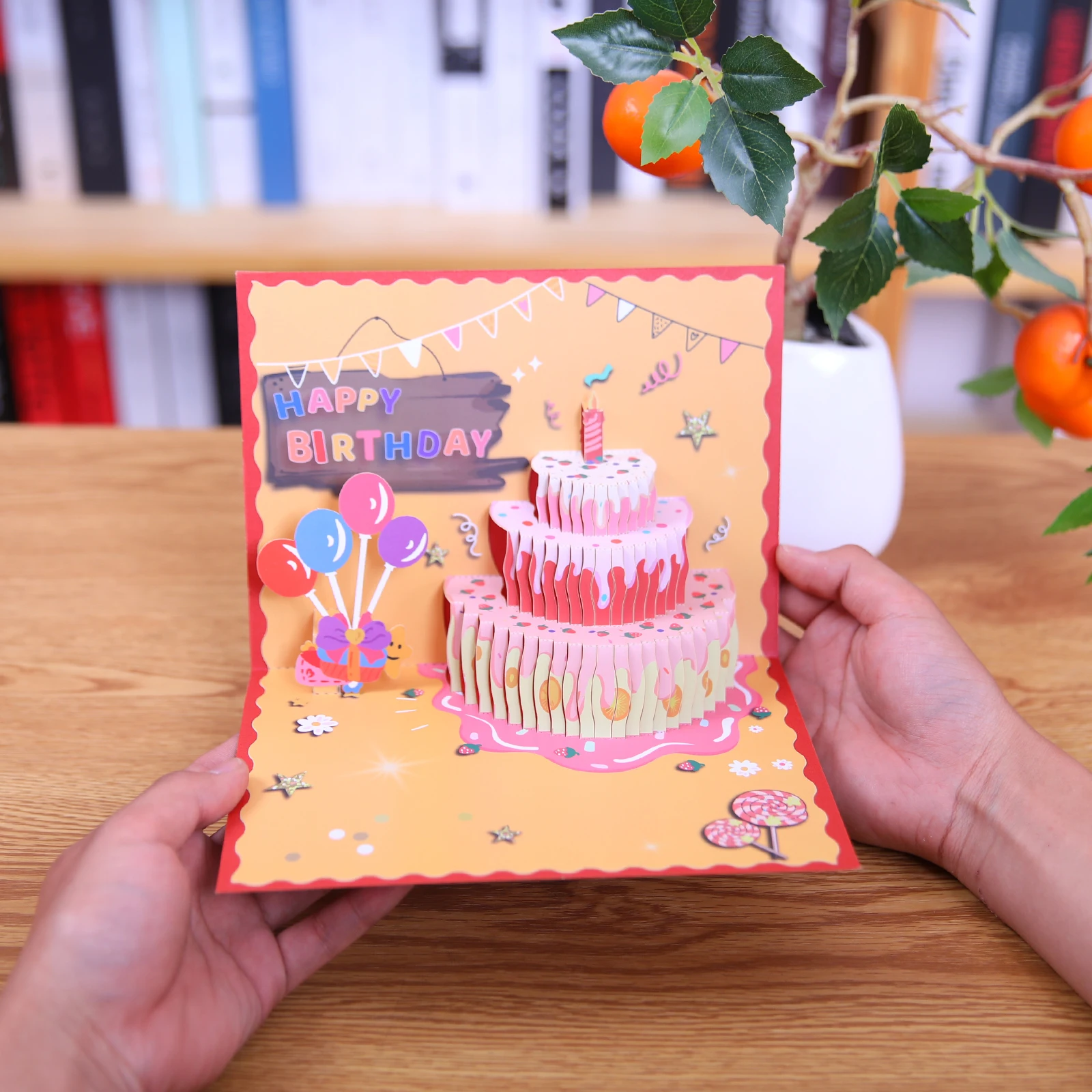 3D Birthday Card Pop Up Greeting Cards