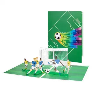 Football 3D Popup Card Greeting Card