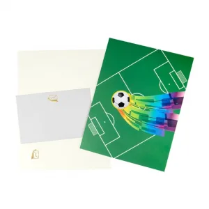 Football 3D Popup Card Greeting Card