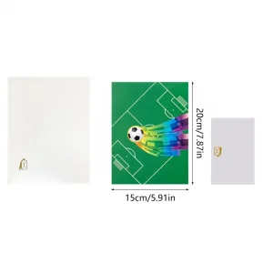 Football 3D Popup Card Greeting Card